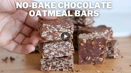 No-Bake Chocolate Oatmeal Bars